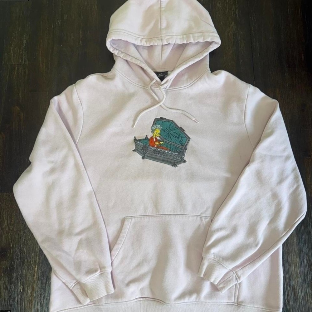 H&M The Simpsons cream hoodie